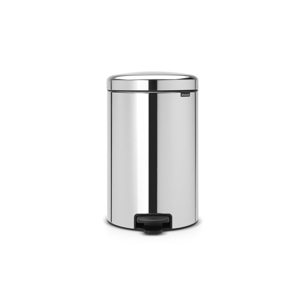 Brabantia Pedaalemmer newIcon 20 ltr met metalen binnenemmer - RVS
