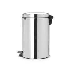 Brabantia Pedaalemmer newIcon 20 ltr met metalen binnenemmer - RVS