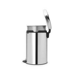 Brabantia Pedaalemmer newIcon 20 ltr met metalen binnenemmer - RVS