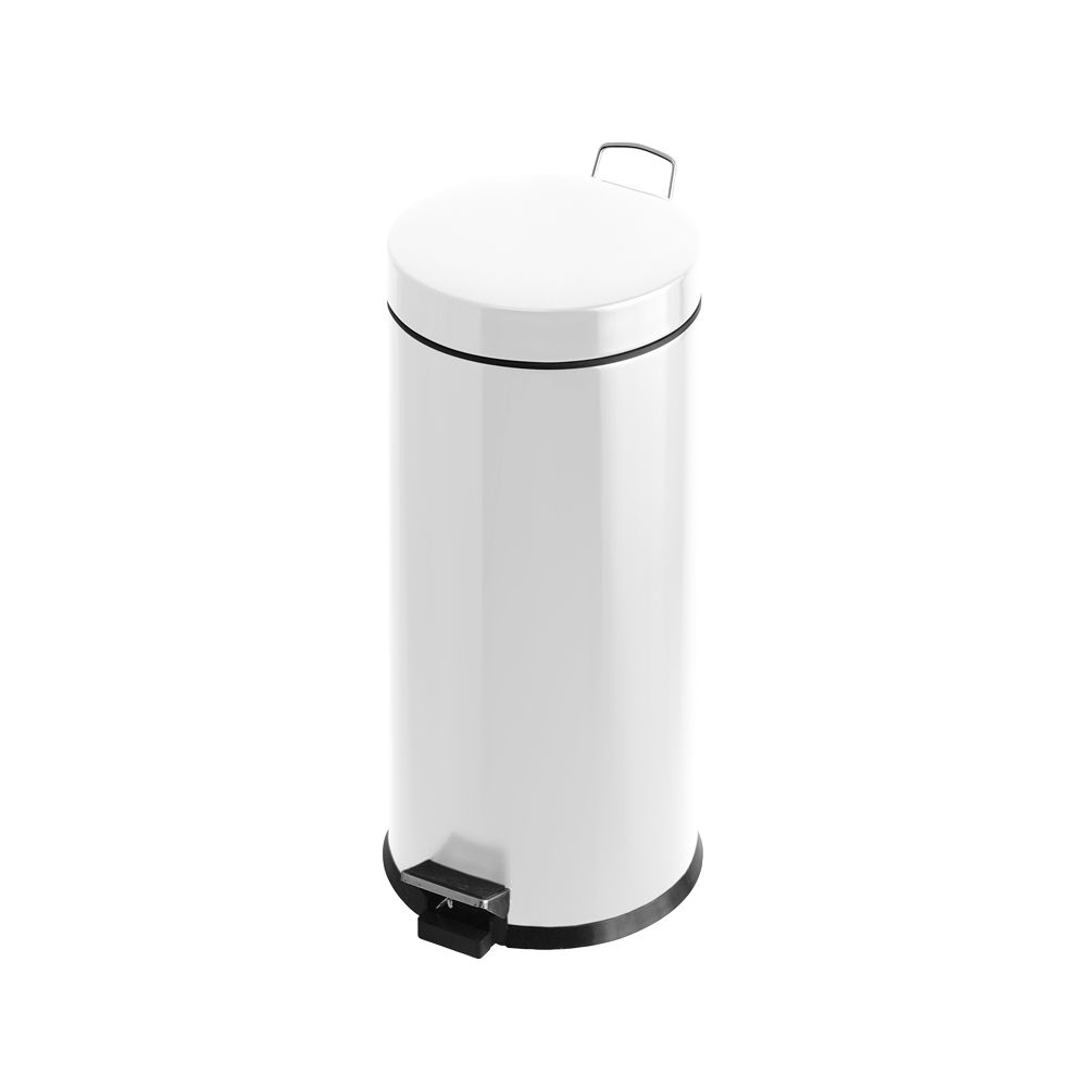 Pedaalemmer 30 ltr - wit