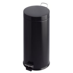 Pedaalemmer 30 ltr - zwart
