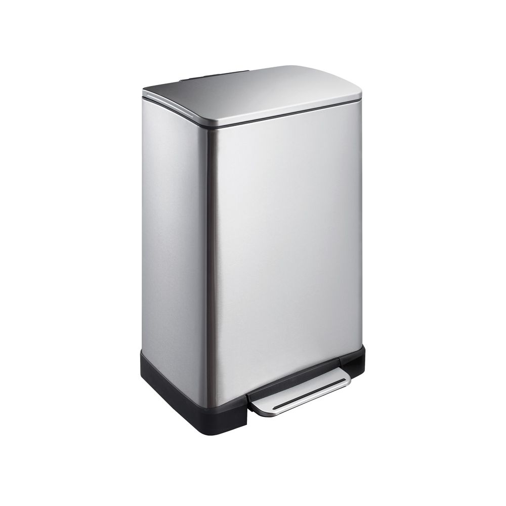 EKO Pedaalemmer E-Cube 40 ltr - mat RVS