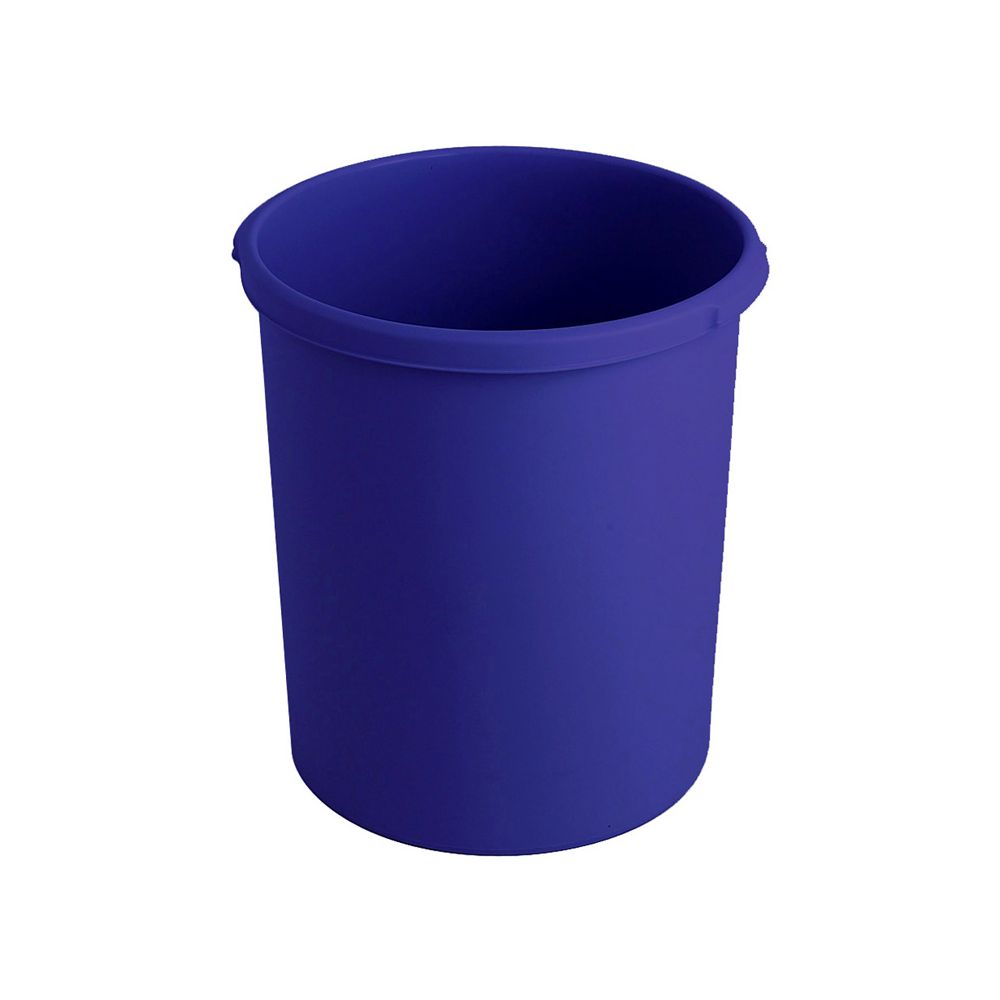 Kunststof papierbak, 30 ltr - blauw