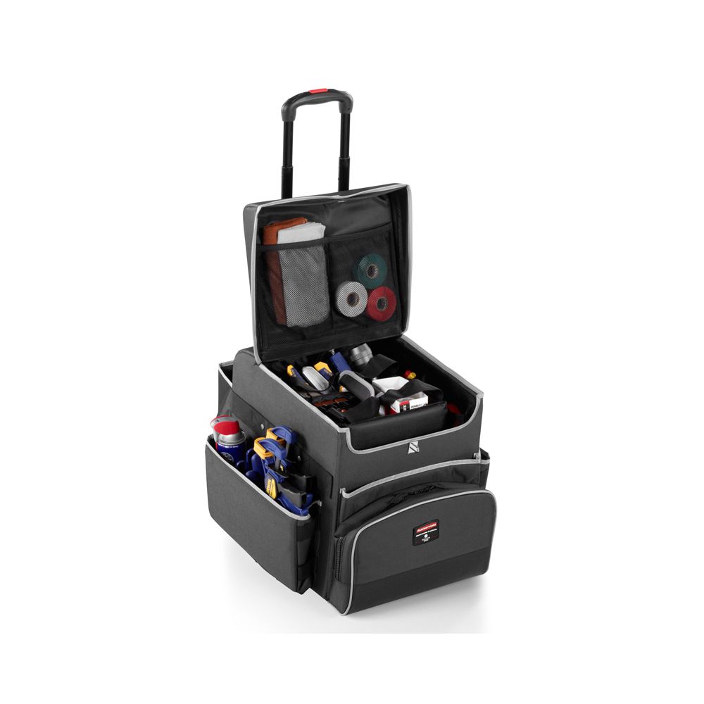 Rubbermaid Quick Cart klein - donkergrijs