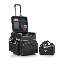 Rubbermaid Quick Cart klein - donkergrijs