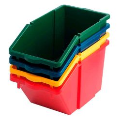 Recyclingbox - geel