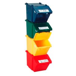 Recyclingbox - geel