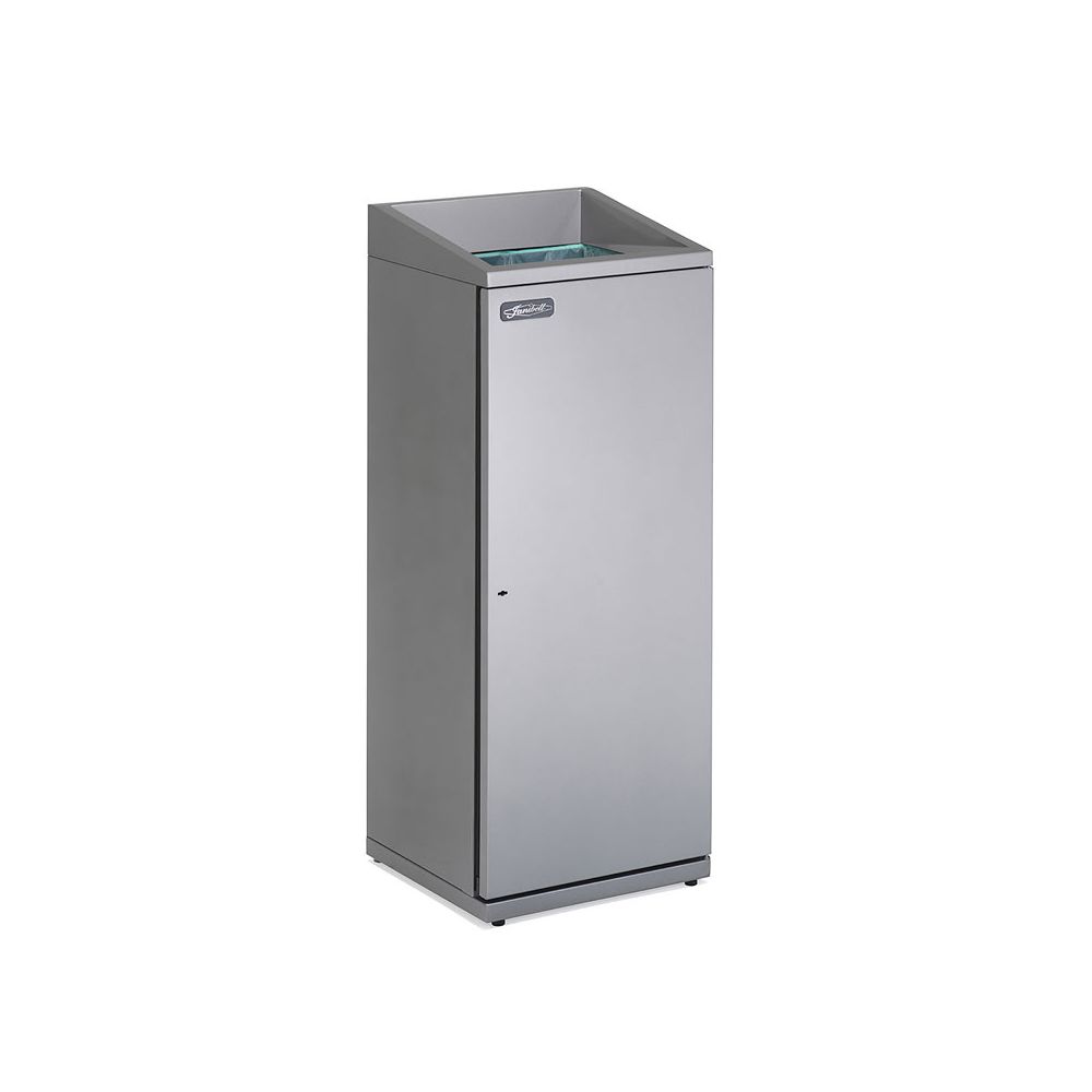 Janibell T330 Afvalbak 75,7 ltr - metallic zilver