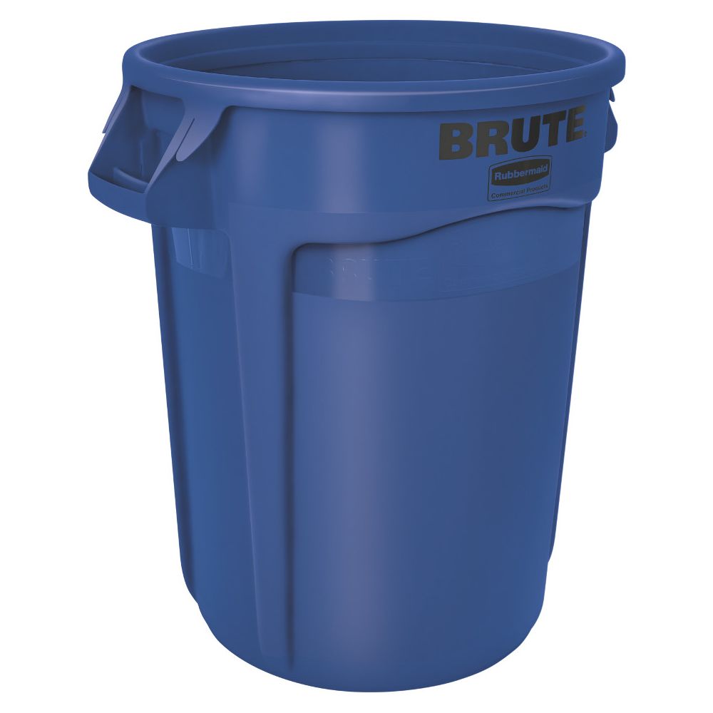 Rubbermaid ronde Brute container 121 ltr - blauw
