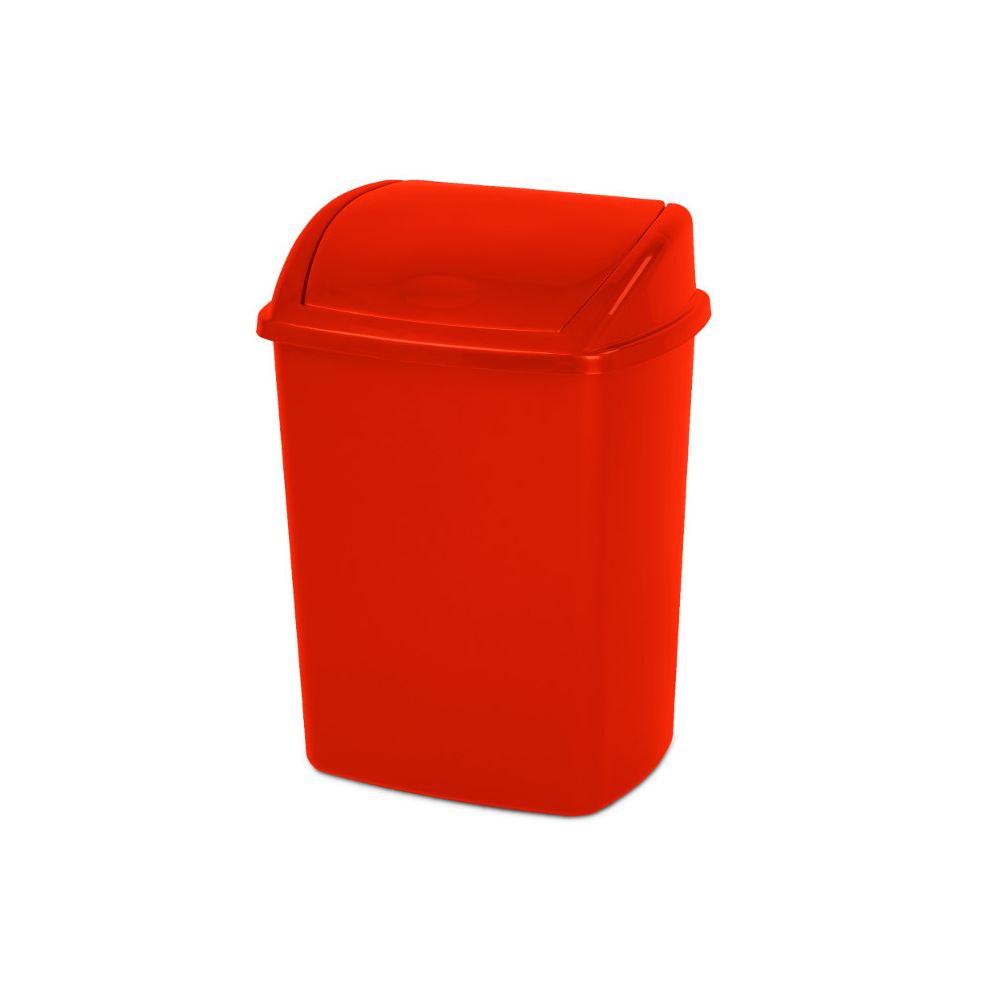 Afvalbak Swing 50 ltr - rood