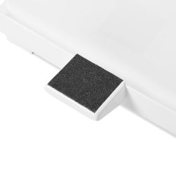 Rubbermaid Defender pedaalemmer 45 ltr - wit/zwart