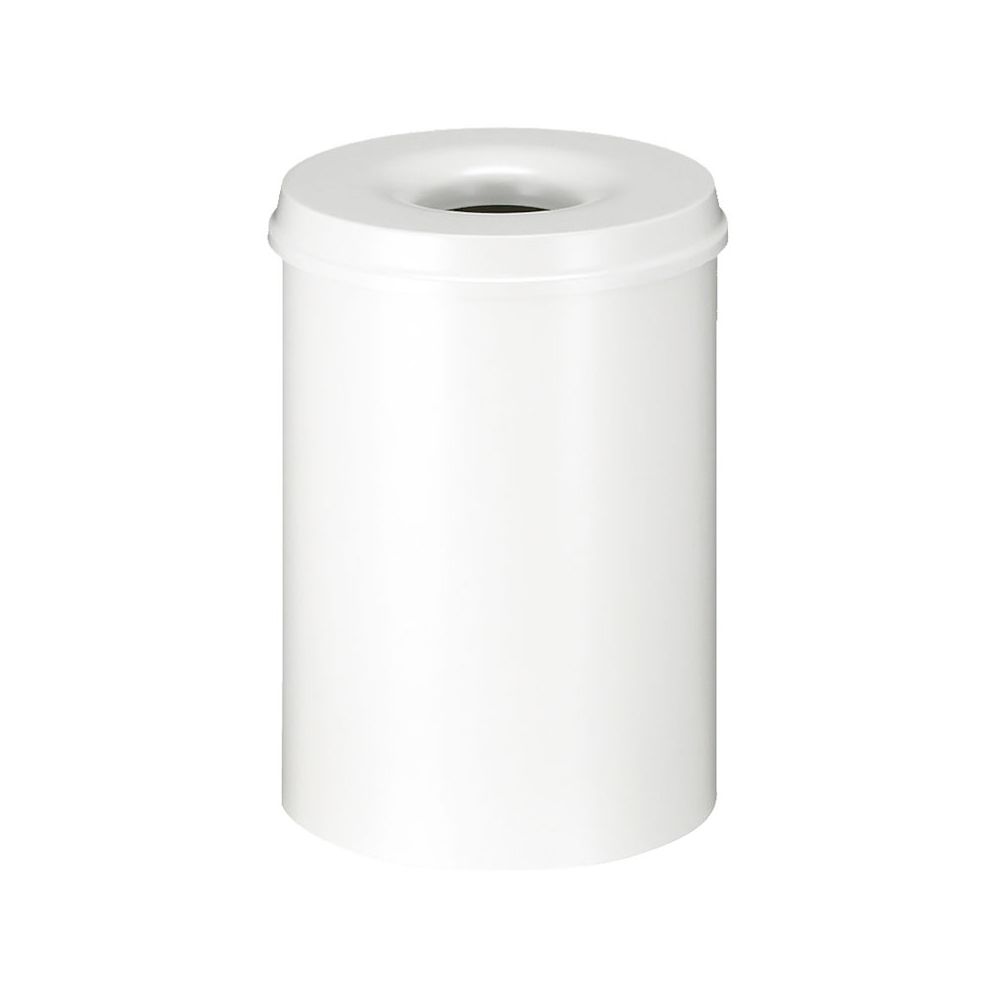 Vlamdovende papierbak 30 ltr - wit (RAL 9002)