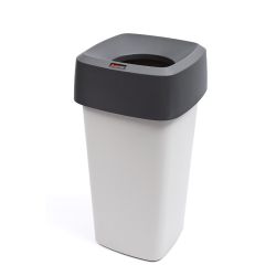 Deksel vierkant tbv afvalbak Modo - grijs