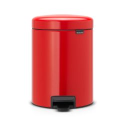 Brabantia pedaalemmer newIcon 5 ltr - passion red