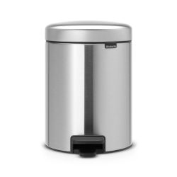 Brabantia pedaalemmer newIcon 5 ltr - mat RVS