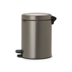 Brabantia pedaalemmer newIcon 5 ltr - platina