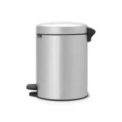 Brabantia pedaalemmer newIcon 5 ltr - metallic grijs