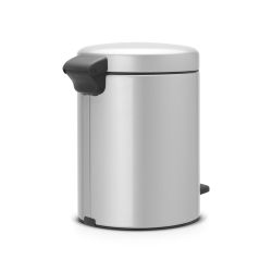 Brabantia pedaalemmer newIcon 5 ltr - metallic grijs