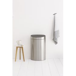 Brabantia Touch Bin New 40 ltr - mat RVS FPP