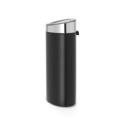 Brabantia Touch Bin New 40 ltr -mat zwart/mat RVS