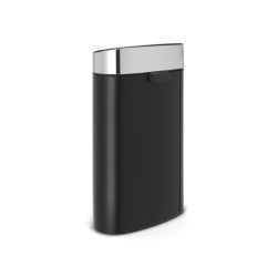 Brabantia Touch Bin New 40 ltr -mat zwart/mat RVS