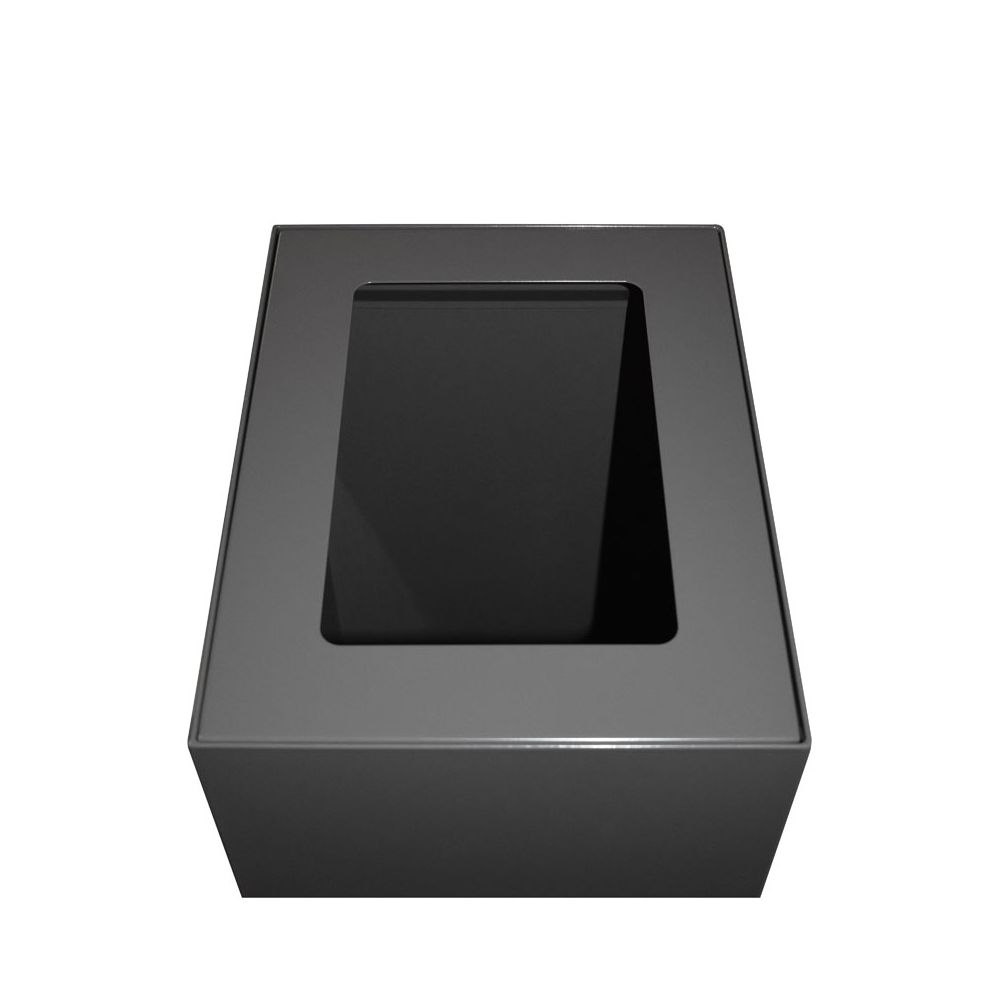 Top modulaire afvalscheidingsunit 60 ltr - donkergrijs