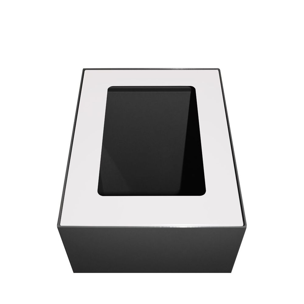 Top modulaire afvalscheidingsunit 60 ltr - wit