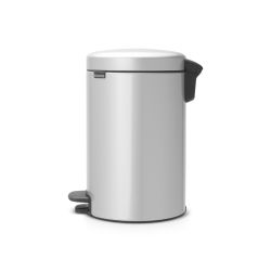 Brabantia pedaalemmer newIcon 12 ltr - metallic grijs