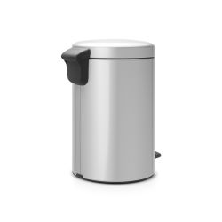 Brabantia pedaalemmer newIcon 12 ltr - metallic grijs