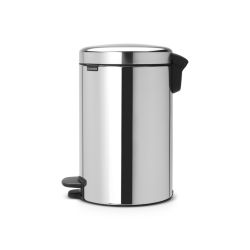 Brabantia pedaalemmer newIcon 12 ltr met metalen binnenemmer - RVS