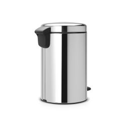 Brabantia pedaalemmer newIcon 12 ltr met metalen binnenemmer - RVS