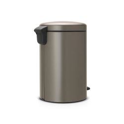 Brabantia pedaalemmer newIcon 20 ltr - platina