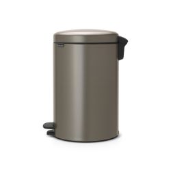 Brabantia pedaalemmer newIcon 20 ltr - platina