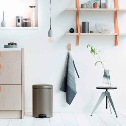 Brabantia pedaalemmer newIcon 20 ltr - platina