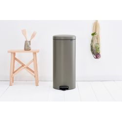 Brabantia pedaalemmer newIcon 30 ltr - platina