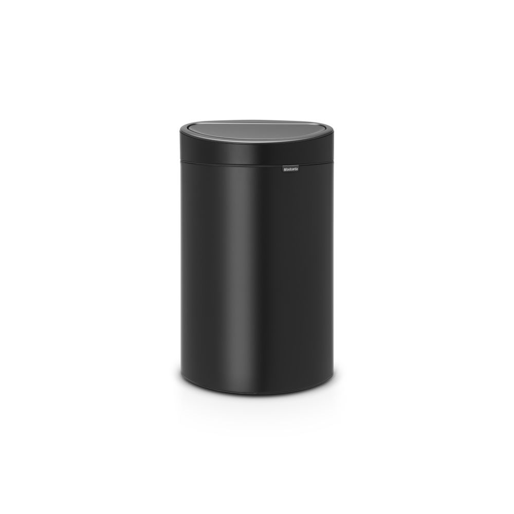 Brabantia Touch Bin New 40 ltr - mat zwart
