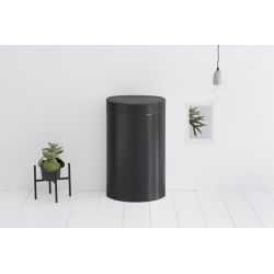 Brabantia Touch Bin New 40 ltr - mat zwart