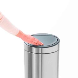 Brabantia Touch bin New 30 ltr - mat RVS FPP