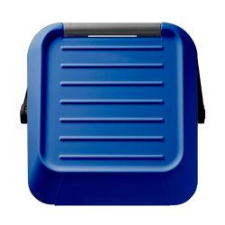 Stapelbare afvalbak Easymax 45 ltr grijs - blauw