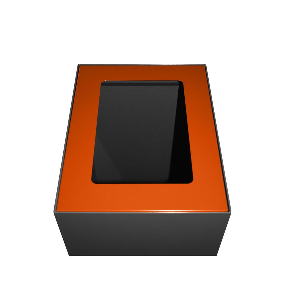 Top modulaire afvalscheidingsunit 60 ltr - oranje