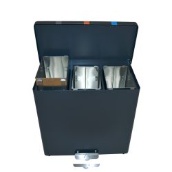 Brandveilige pedaalemmer RecycloKick 3 - grafietgrijs