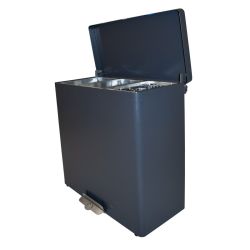 Brandveilige pedaalemmer RecycloKick 3 - grafietgrijs