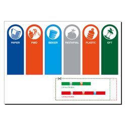 Brandveilige pedaalemmer RecycloKick 3 - grafietgrijs