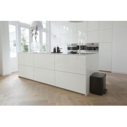 Brabantia Bo pedaalemmer 11+23 ltr - mat zwart