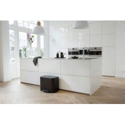 Brabantia Bo pedaalemmer 11+23 ltr - mat zwart