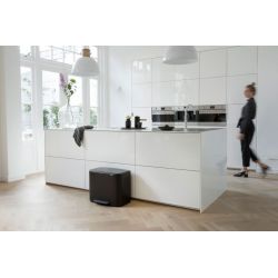 Brabantia Bo pedaalemmer 11+23 ltr - mat zwart