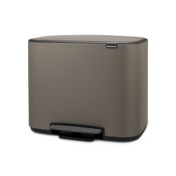 Brabantia Bo pedaalemmer 36 ltr - platinum