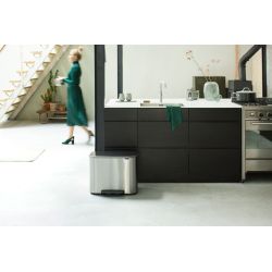 Brabantia Bo pedaalemmer 36 ltr - mat RVS FFP
