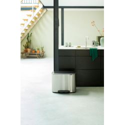 Brabantia Bo pedaalemmer 36 ltr - mat RVS FFP