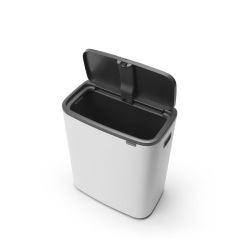 Brabantia Bo Touch Bin 60 ltr - wit